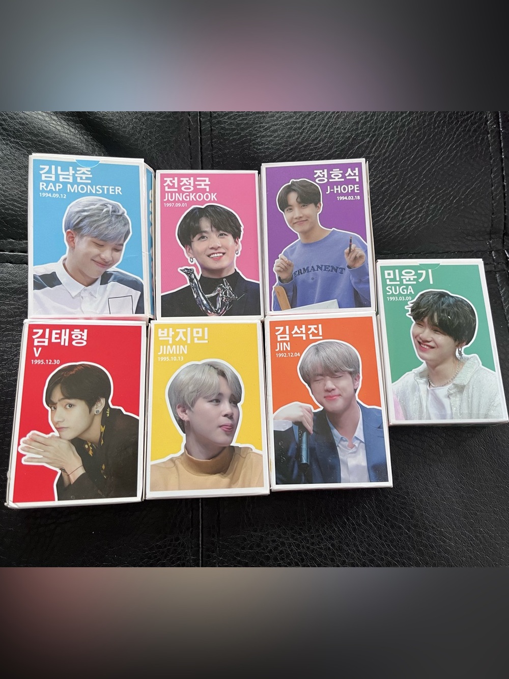BTS Lomo Photocard Decks Lot Of 7